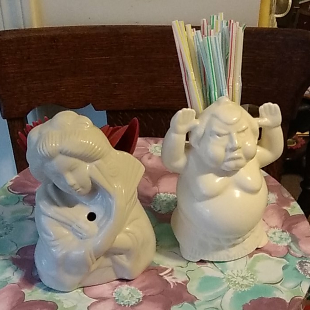 Porcelain Asian Figurines